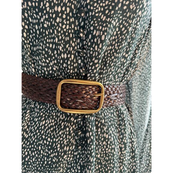 Joie Green Abstract Dot Chiffon Tunic Dress | XXL - Picture 11 of 12